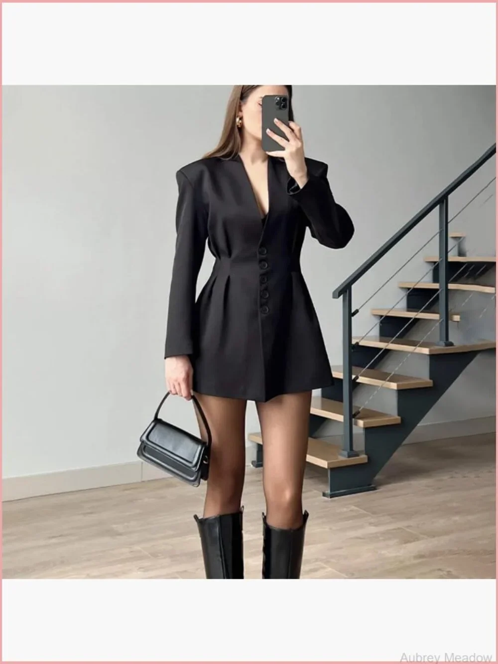 Single Breasted Blazer Business Casual Work Suit Jacket